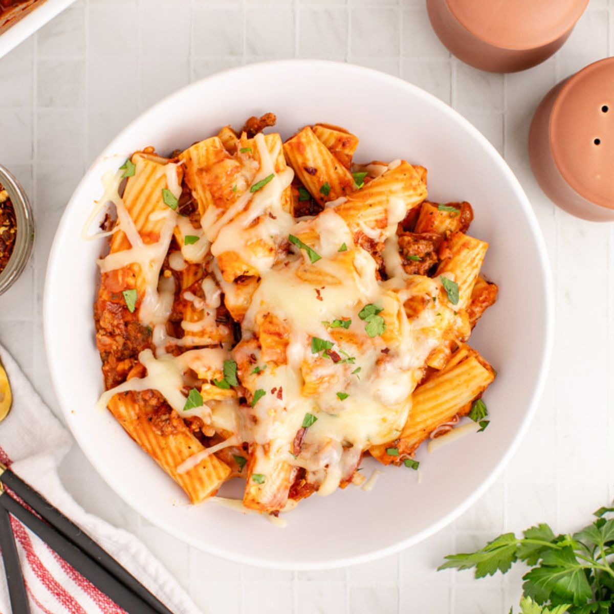 Easy Baked Rigatoni: Minimal Ingredients, Maximum Family Flavor