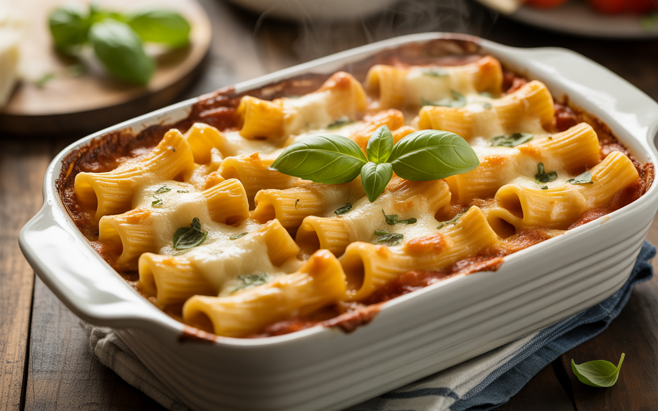 The Best Baked Rigatoni Recipe: An Iconic Cheesy Comfort Classic